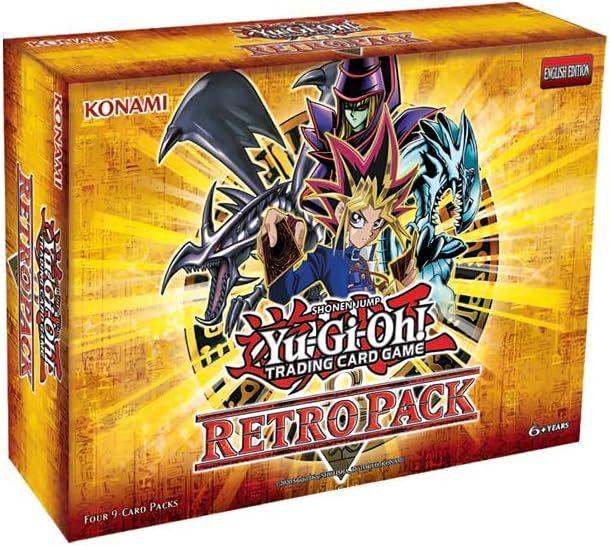 Jogo YuGiOh Retro Pack 2024 Caixa Colecionável 4 Boosters Inglês
